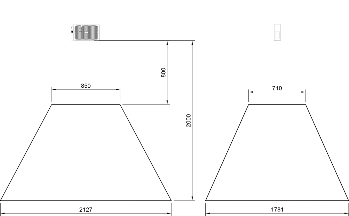 Camera field of view diagram