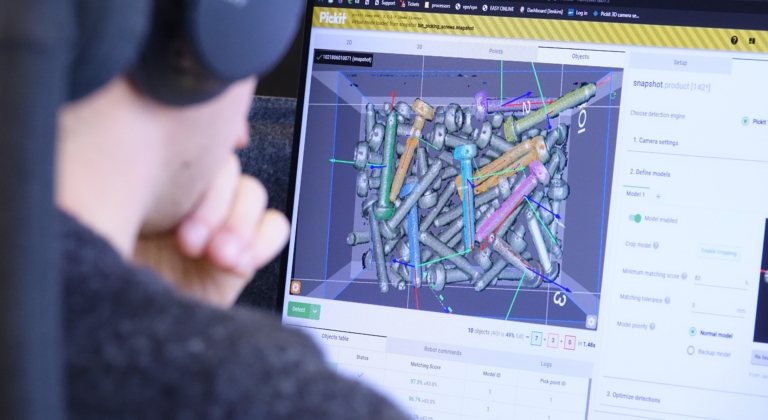 3D vision applications - Pickit 3D